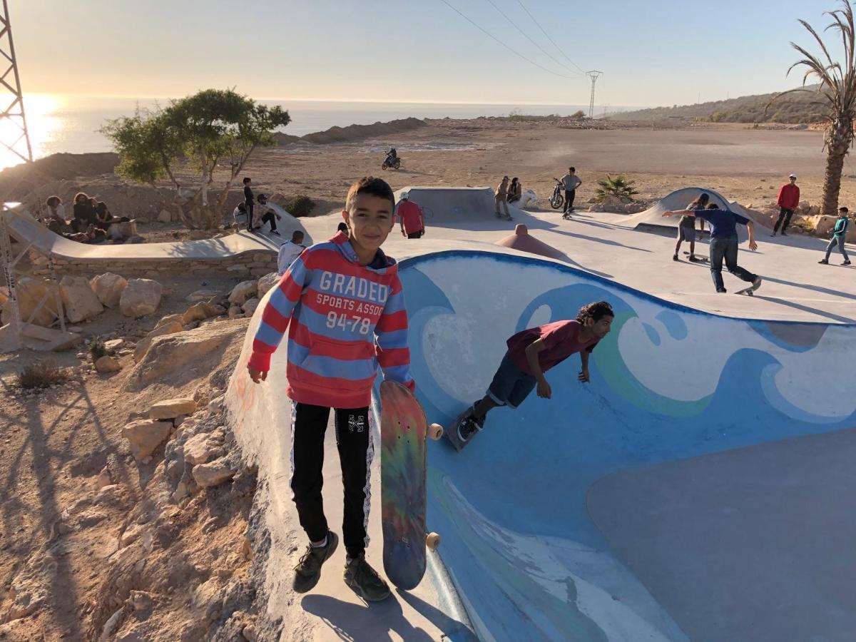 A Pousada Surf & Skate Taghazout Exterior foto