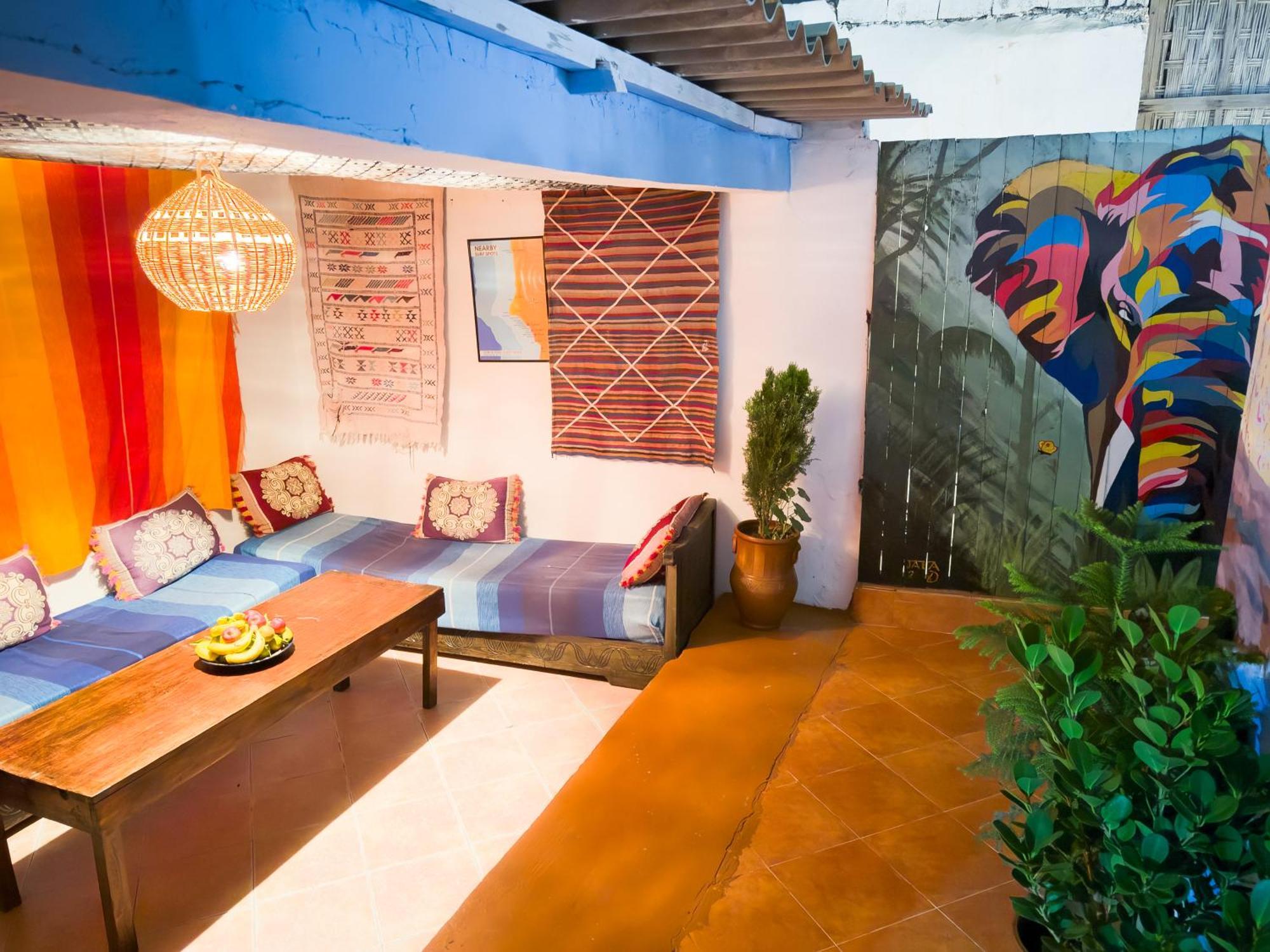 A Pousada Surf & Skate Taghazout Exterior foto