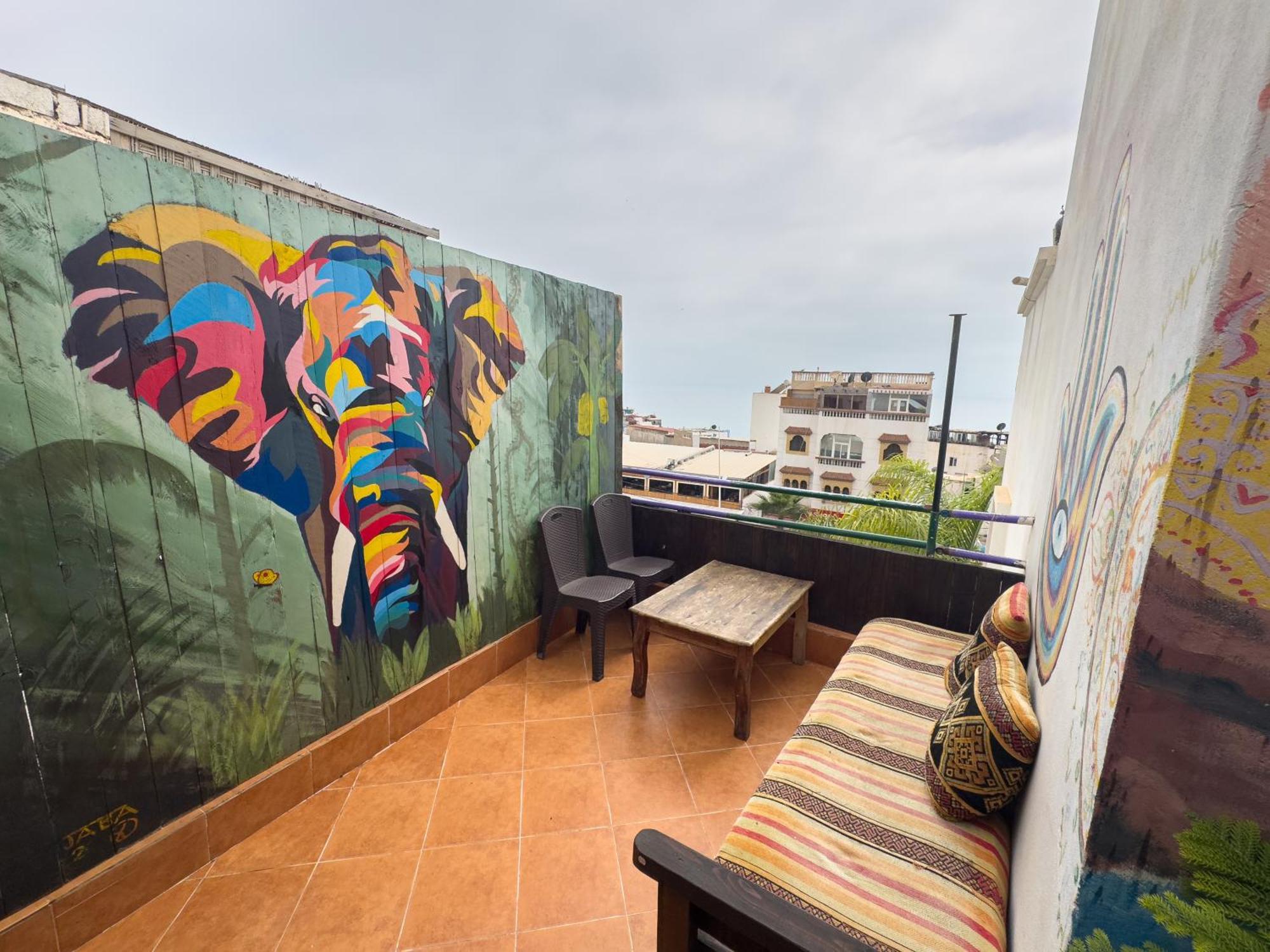 A Pousada Surf & Skate Taghazout Exterior foto